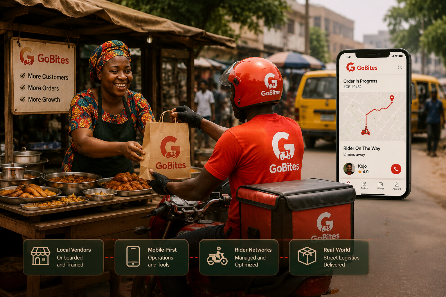 On the Ground with Vendors